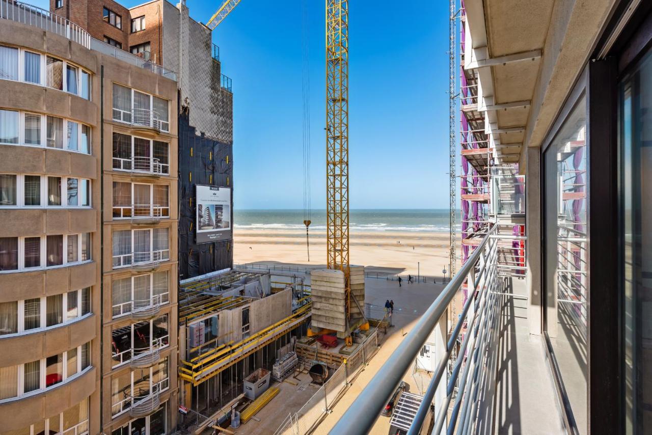 Hyper-Luxeappartement, zeezicht, centrum, airco, optie hotelservices Ostende Extérieur photo
