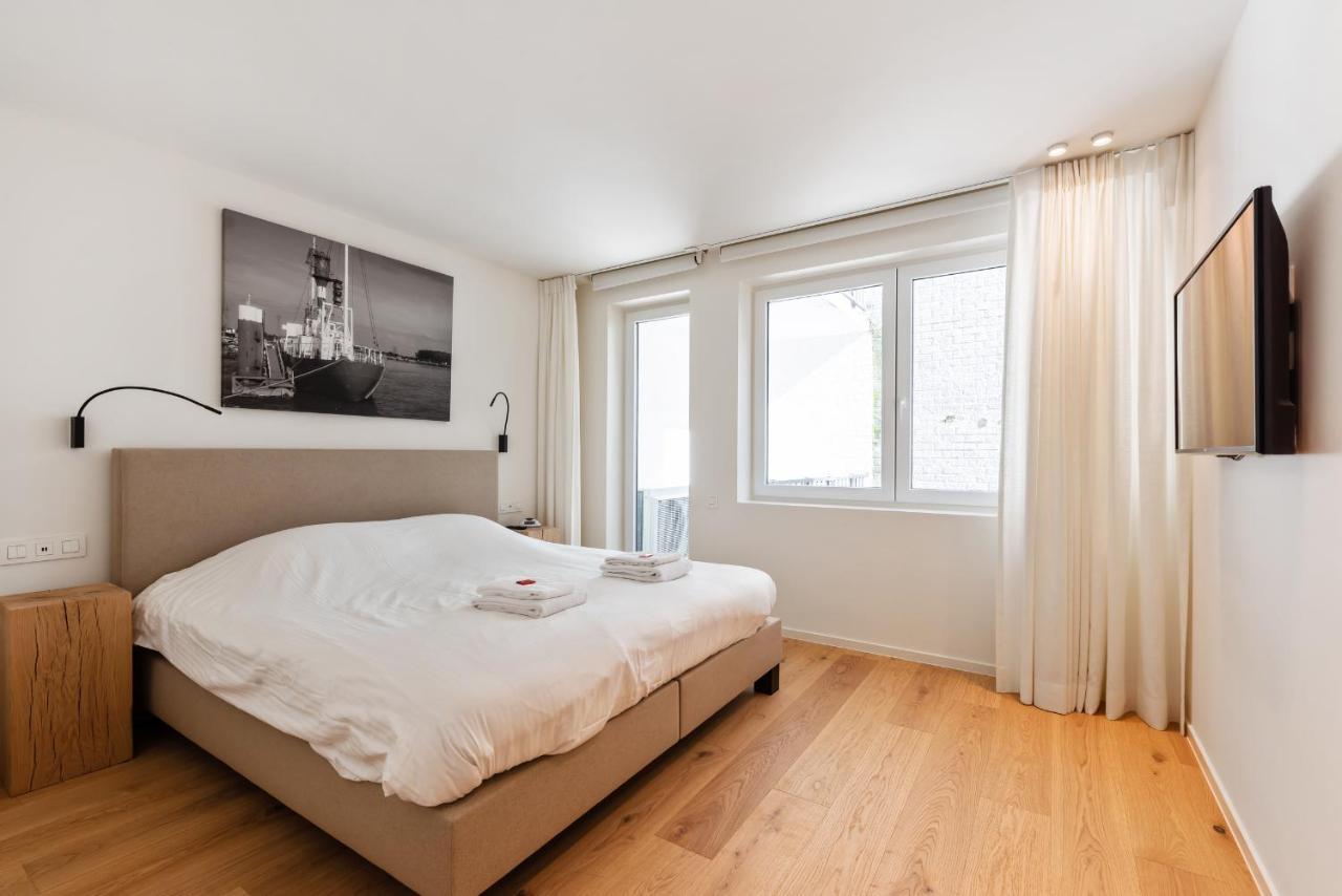 Hyper-Luxeappartement, zeezicht, centrum, airco, optie hotelservices Ostende Extérieur photo