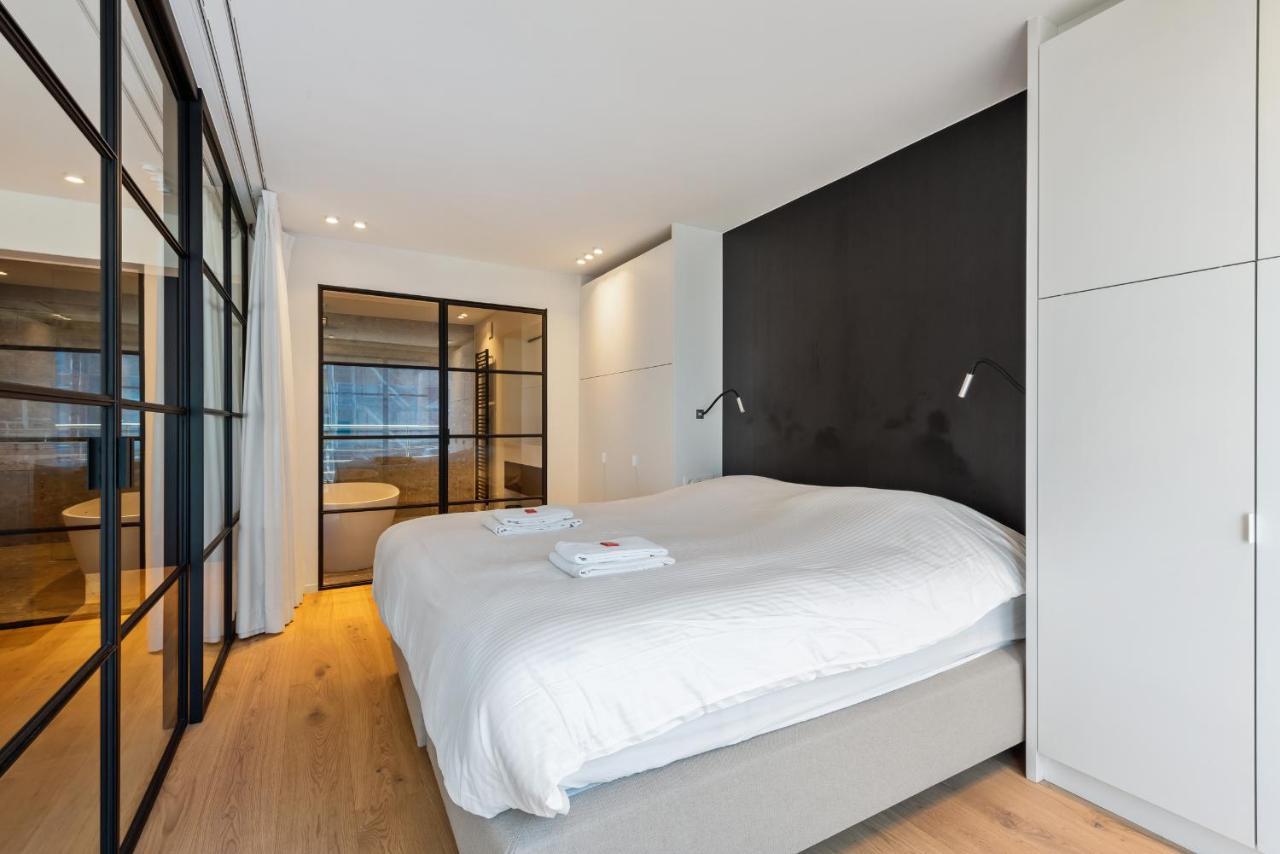Hyper-Luxeappartement, zeezicht, centrum, airco, optie hotelservices Ostende Extérieur photo
